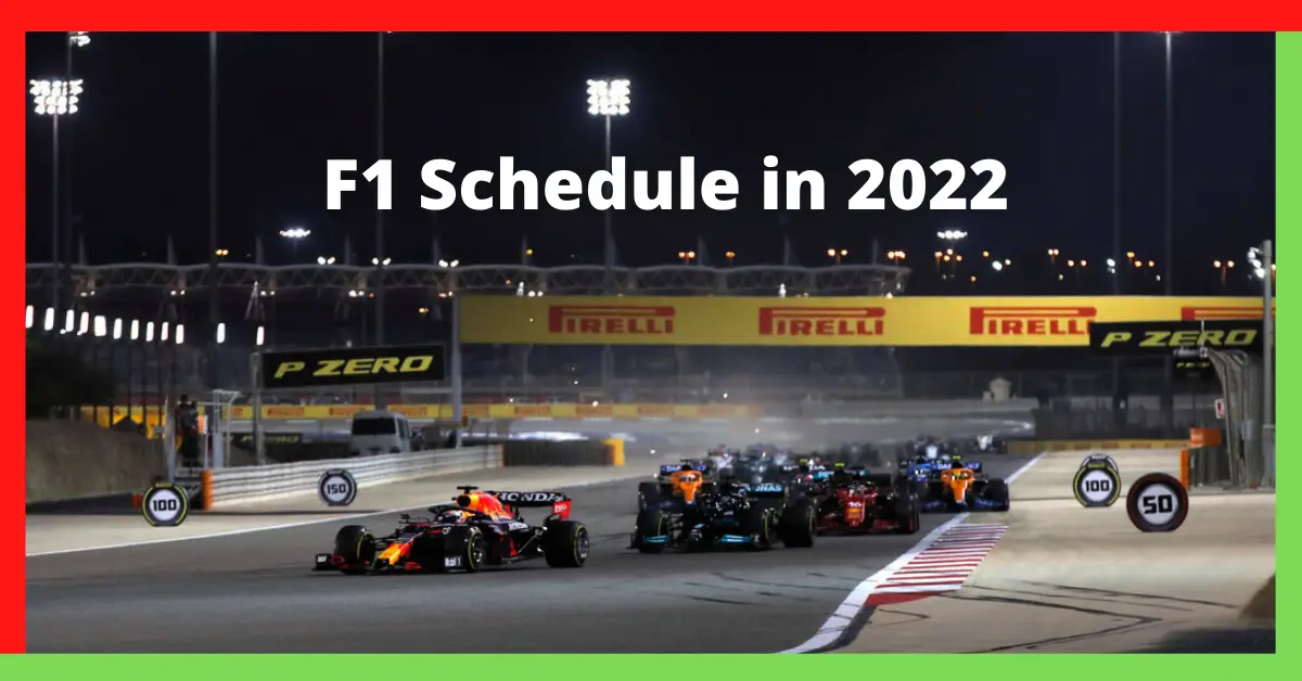 f1 2018 schedule